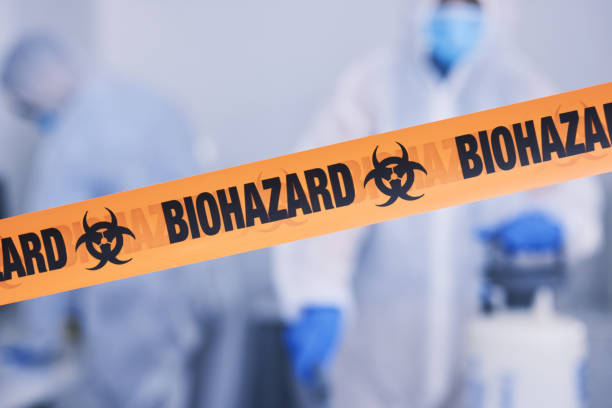 Professional Trauma Scene Cleanup technician working in Dublin, IN